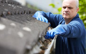 cleaning and inspecting Lutton roofs